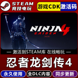 全DLC 忍者龙剑传4 永久入库 CDK 包更新 STEAM游戏全球区激活码