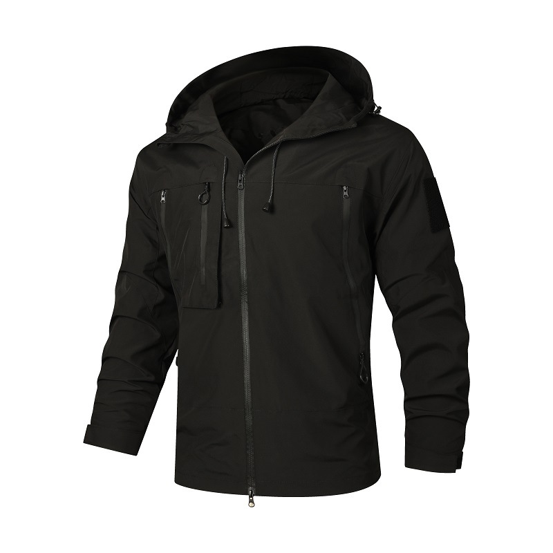 立领2024新款冲锋衣时尚夹克夹克