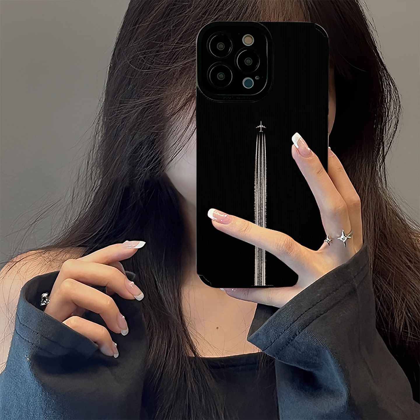 初绽适用VIVO S30 pro mini手机壳S20/S19/S18竖条纹简约暗黑飞机S17高档S16软壳S12皮质S10全包S9防摔保护套