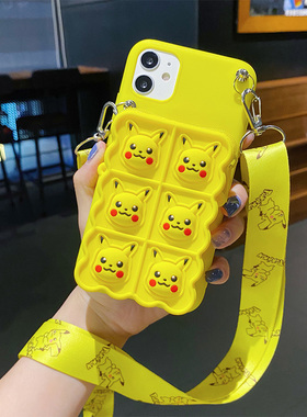 零钱包oppo findX3斜挎手机壳FINDX2PRO创意新款F7有指纹diy手工F19PRO+网红ins男女plus插卡F19斜挎4G带挂绳