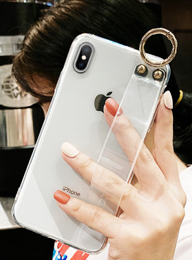 oppoa9手机壳a7/a7x/f9/a5透明r17pro/a1a85/a83男女a3a79a73a71简约a39a57a59腕带a53a33a37硬壳f11pro纯色