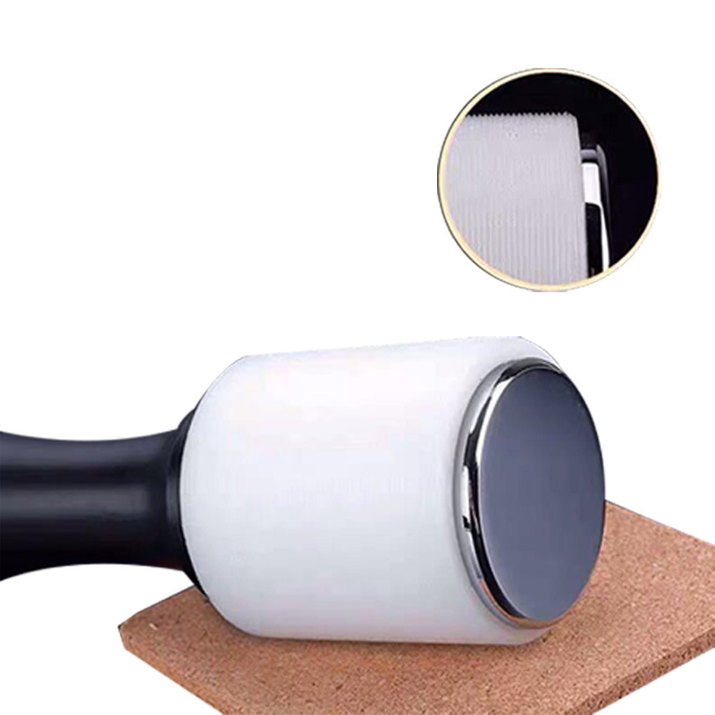 DIY手艺皮革工具日式纹皮雕锤植鞣革印花菱斩不易滑落打斩锤