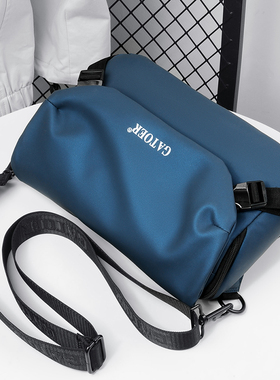 香港I.Tgreg潮牌休闲斜挎包男日系挎包工装单肩包运动背包邮差包