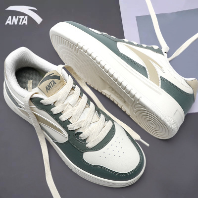 安踏2025春季新款透气轻便板鞋