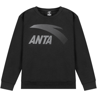 安踏运动套装男加绒加厚卫衣卫裤舒适一套春季官网品牌通勤跑步服