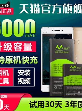 适用vivoV3步步高手机电池