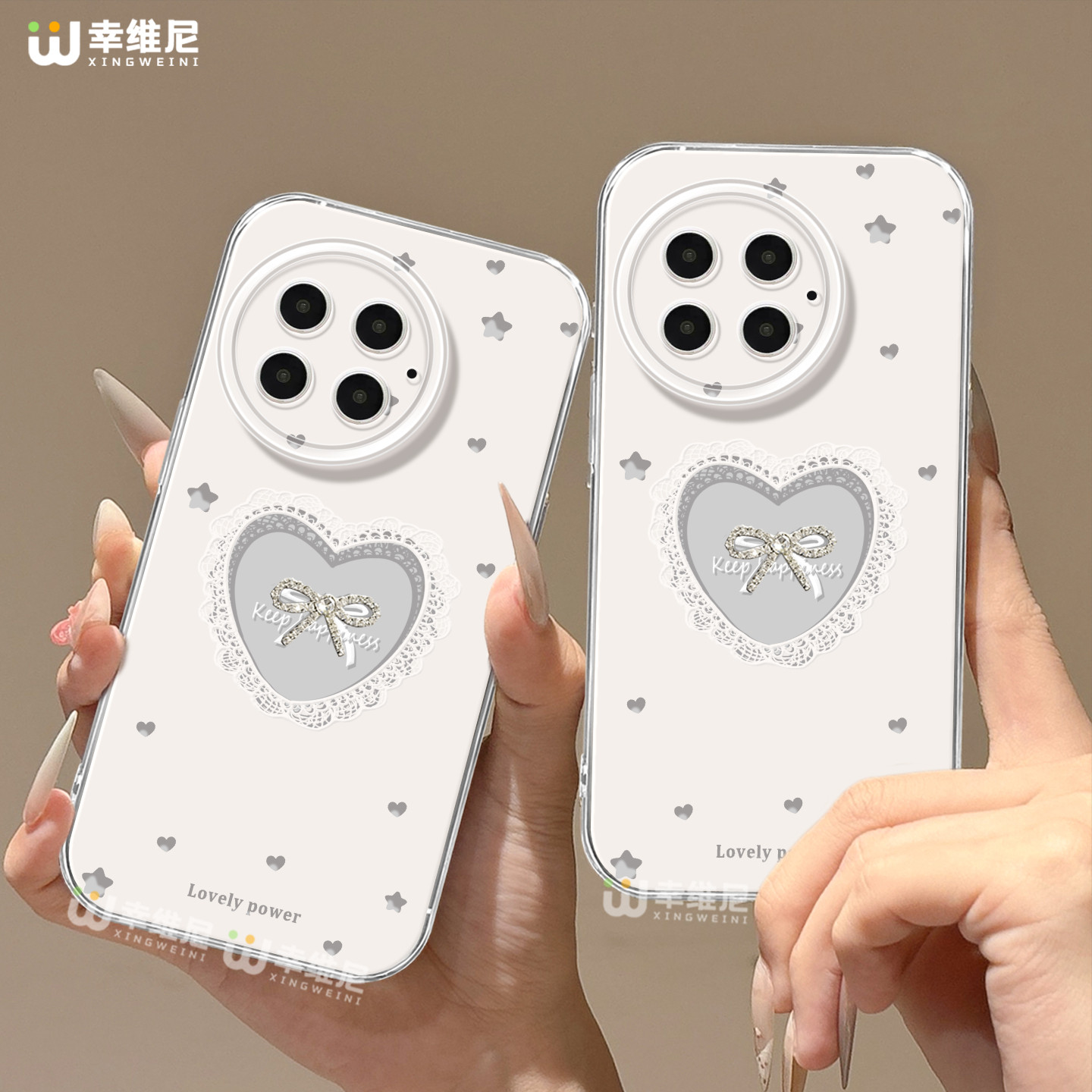 适用一加15手机壳女1+13保护套硅胶一加12全包ace5竞速版防摔11pro透明9r镂空爱心猫ace4新款1+10pro软壳ace6