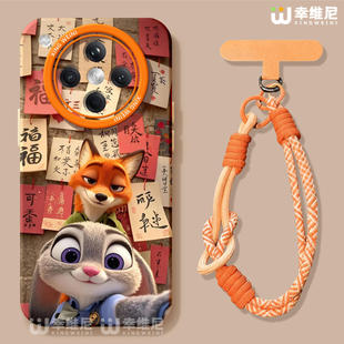 适用oppofindx9手机壳疯狂动物城findx8spro尼克硅胶x7ultra全包新年x6新款 x5好看oppo朱迪x8ULTRA软k13turbo