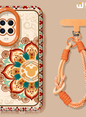 适用华为nova15手机壳女款nova13pro保护套novo12全包11硅胶9/8/7防摔10se活力版ultra敦煌艺术hi软nova14pro