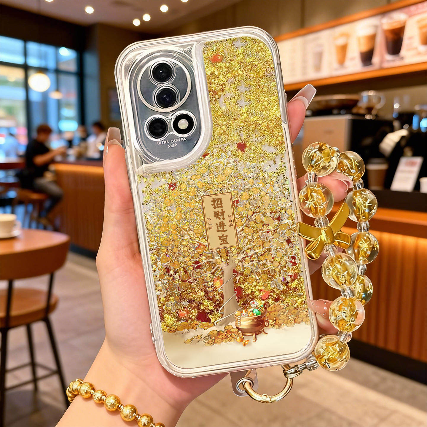 适用华为nova14手机壳流沙金nova13pro保护套全包novo12硅胶11红色9活力版ultra招财进宝8马年nova10pro新年