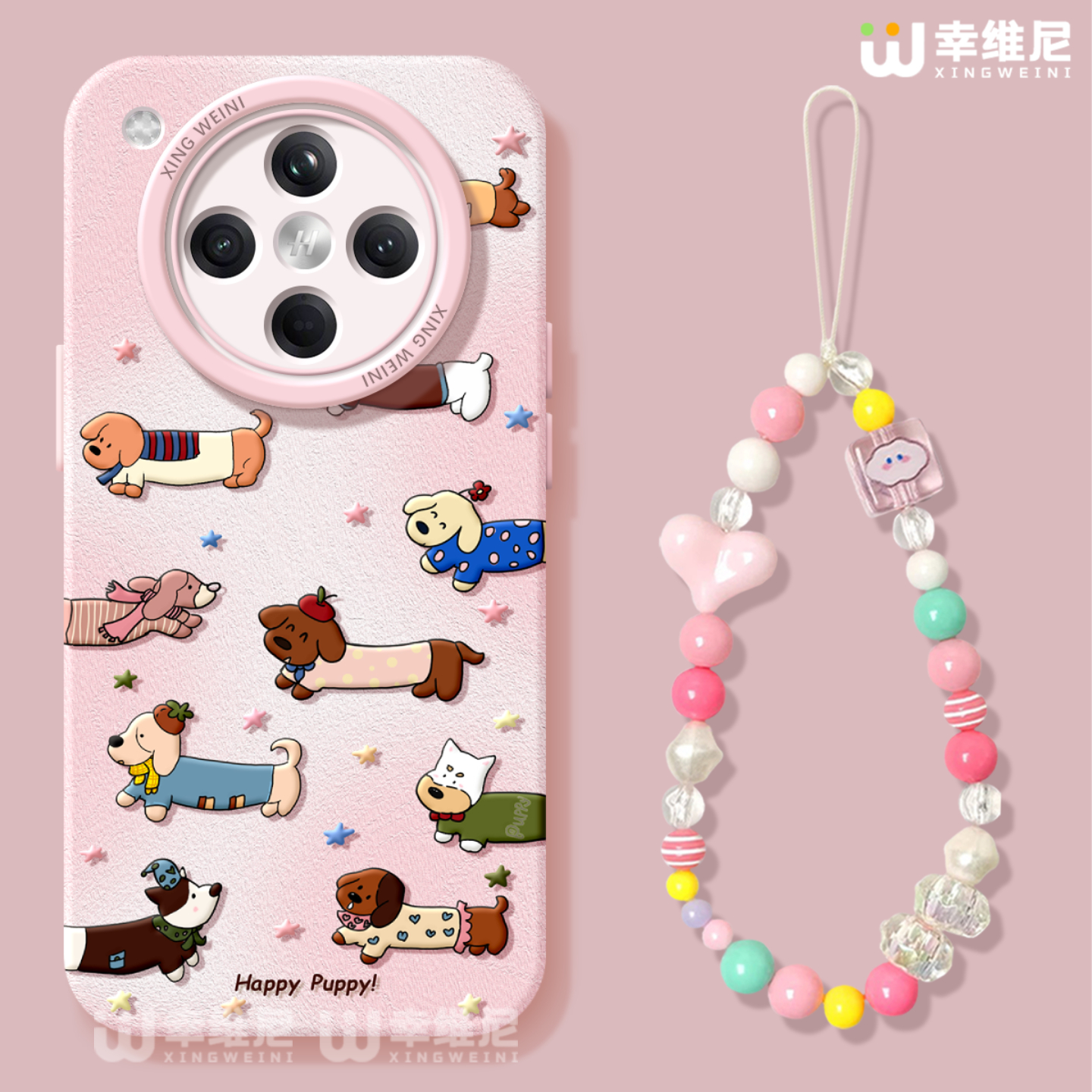 适用oppofindx9手机壳女findx8spro保护套硅胶x7ultra全包防摔x6新款x5可爱oppo卡通腊肠狗x8ULTRA软k13turbo