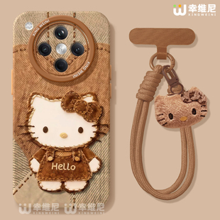 适用oppofindx9手机壳KT猫女款 x5卡通oppo挂绳x8ULTRA软k13turbo findx8spro保护套硅胶x7ultra全包防摔x6新款