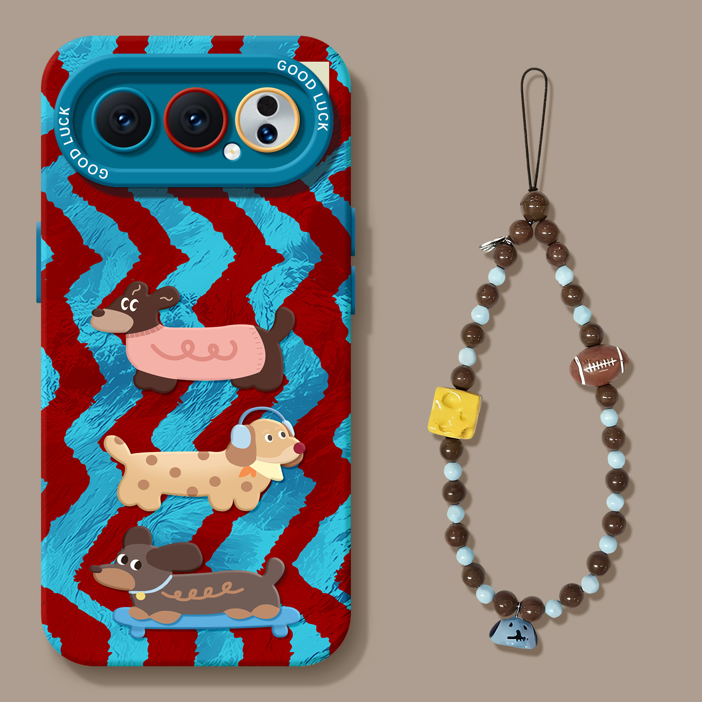 腊肠小狗适用华为荣耀500手机壳400pro新款300系列200防摔100硅胶50保护80镜头90全包70se专用外壳30软60女款