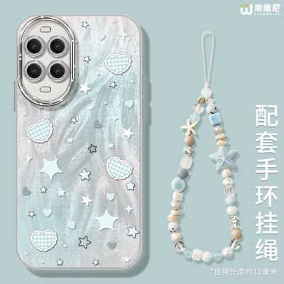 适用华为nova14手机壳女款nova13pro保护套全包novo12镜头膜11防摔7se活力版10卡通星星8硬壳9外nova14ultra