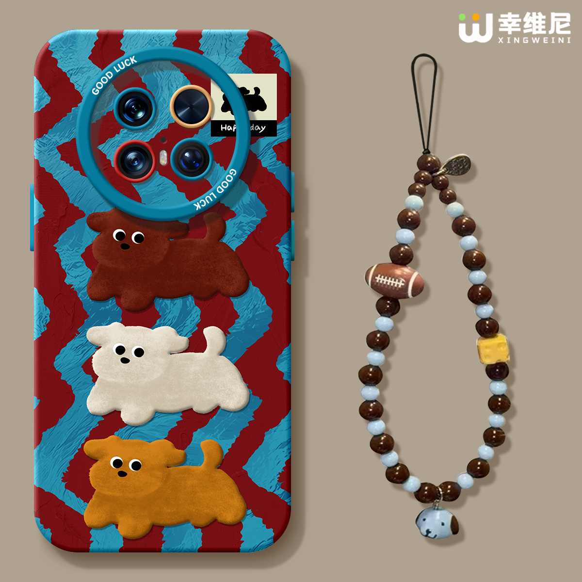 适用华为mate70pro手机壳女款mate60保护套30pro硅胶60pro+全包mate60RS防摔40por软壳meta50e波纹小狗mate70