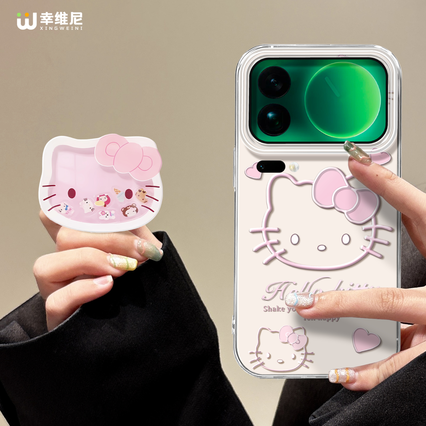 小猫kt适用小米17pro手机壳女14pro保护套13ultra新款12pro全包防摔11硅胶10透明17proamx可爱15spro软civi5