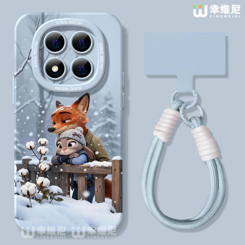 适用红米note15pro疯狂动物城手机壳note14尼克小米note13硅胶Turbo4秋冬112pro全包note10软11朱迪12turbo外