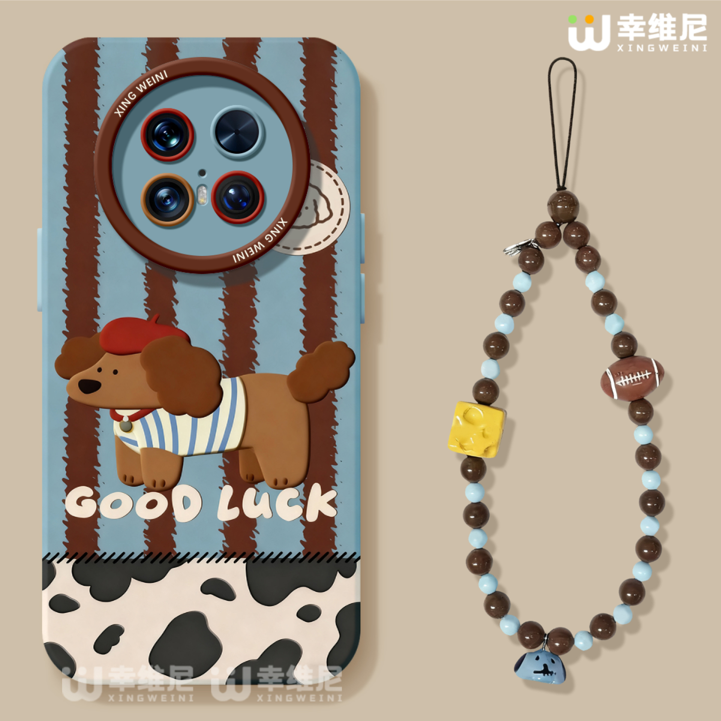 适用华为mate80pro手机壳女款mate60保护套30pro硅胶60pro+全包mate60RS防摔40por软壳meta50e条纹小狗mate70