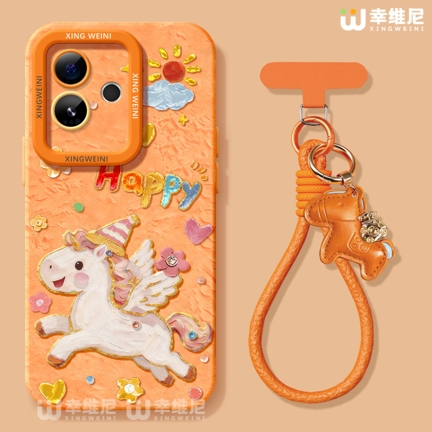 适用真我gt8pro手机壳红色gt7保护套新年realme硅胶gt5全包gt2pro马年gt大师探索版v70s油画飞马neo7软gtneo6