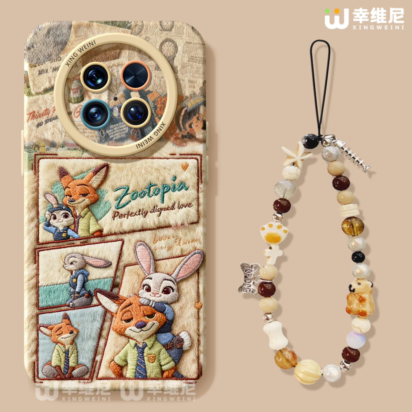 适用华为mate80pro手机壳mate70air疯狂动物城30硅胶全包mate60RS狐狸40por软壳meta50e尼克朱迪mate80promax