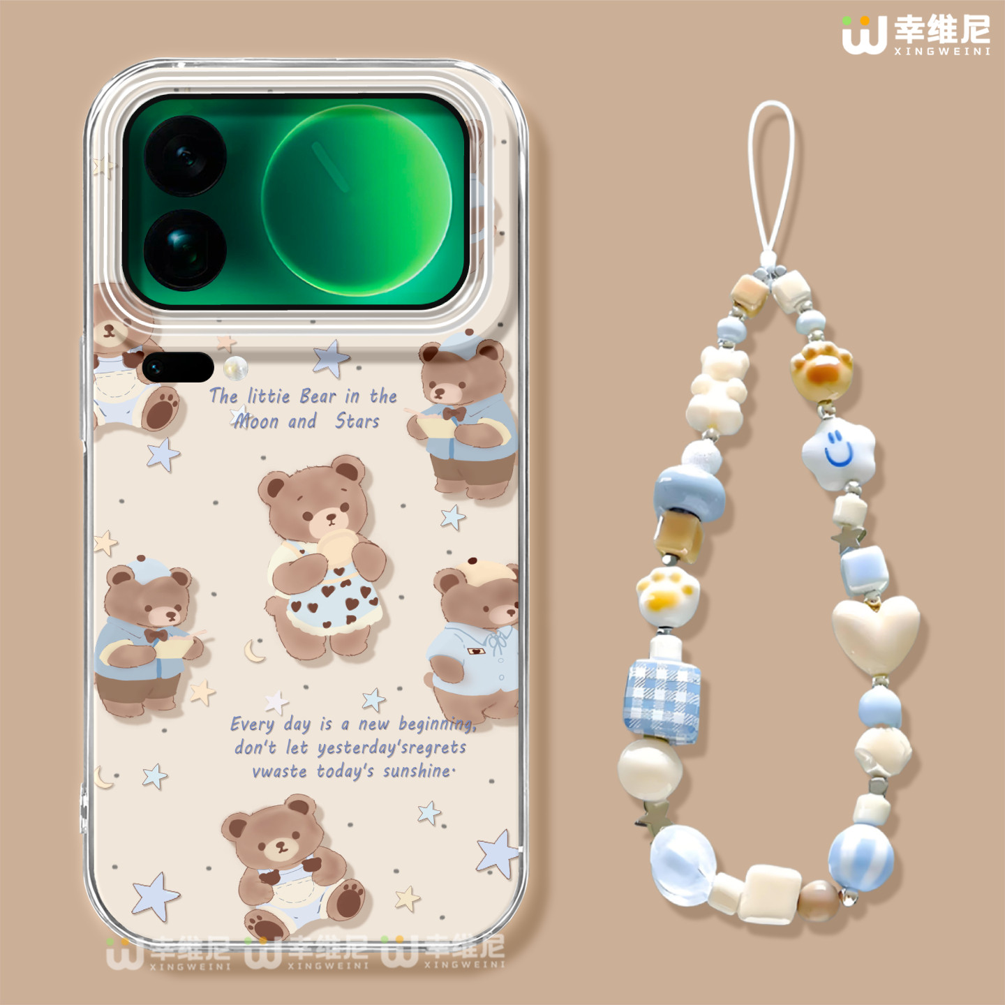 适用小米17pro手机壳女款14pro保护套13ultra新款12pro全包防摔11硅胶10透明17proamx可爱小熊15spro软civi5