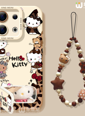 适用opporeno15手机壳女款reno13pro保护套12全包11pro硅胶9/8/6防摔reno7se卡通oppo软壳5pro黑皮kt猫reno14