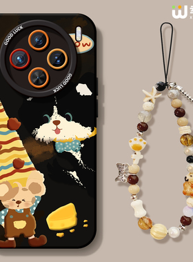 适用vivox300手机壳女款x200s保护套x100pro硅胶x80全包防摔x90pro+新款x200promini奶酪小猫pro+软x60外x90s