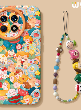 适用一加13T手机壳女款1+12保护套硅胶一加15全包ace5防摔9pro可爱壳9rt多巴胺ace6新款1+10pro软壳ace竞速版