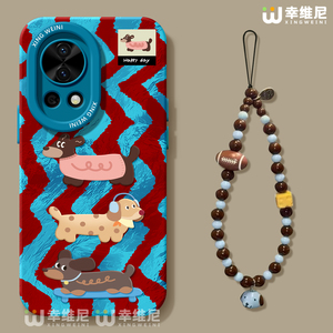 适用华为nova14手机壳女款nova13pro保护套novo12全包11硅胶9/8/7防摔10se活力版ultra腊肠小狗hi软nova14pro