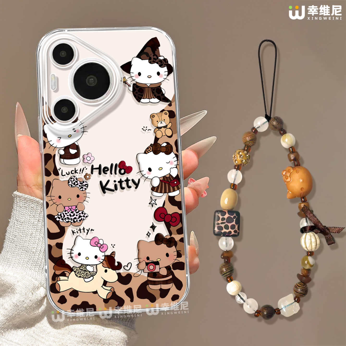 适用华为Pura80pro手机壳女款pura70保护套p40新款ultra硅胶art防摔p50全包p20魔法KT猫pro+软p30透明p60pro