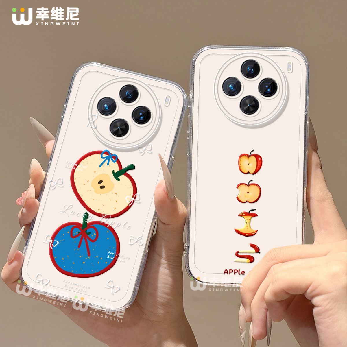 适用vivox300手机壳女款x200s保护套x100pro硅胶s30全包s18防摔s19新款promini创意苹果s20软s17外x80透明x90