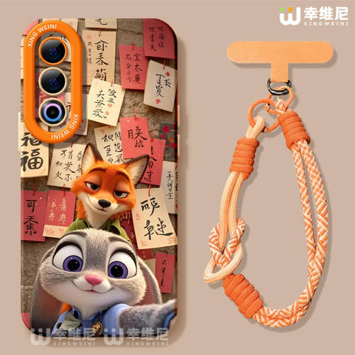 适用魅族21手机壳疯狂动物城魅族21pro尼克软硅胶21Note全包新年朱迪20新款MEIZU网红小众魅族note16Pro外壳