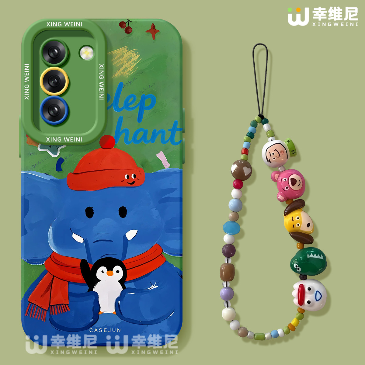 适用三星Galaxy S25手机壳女款s24ultra保护套硅胶s21全包s21plus防摔Galaxy外壳企鹅大象s23新款s22软壳Plus