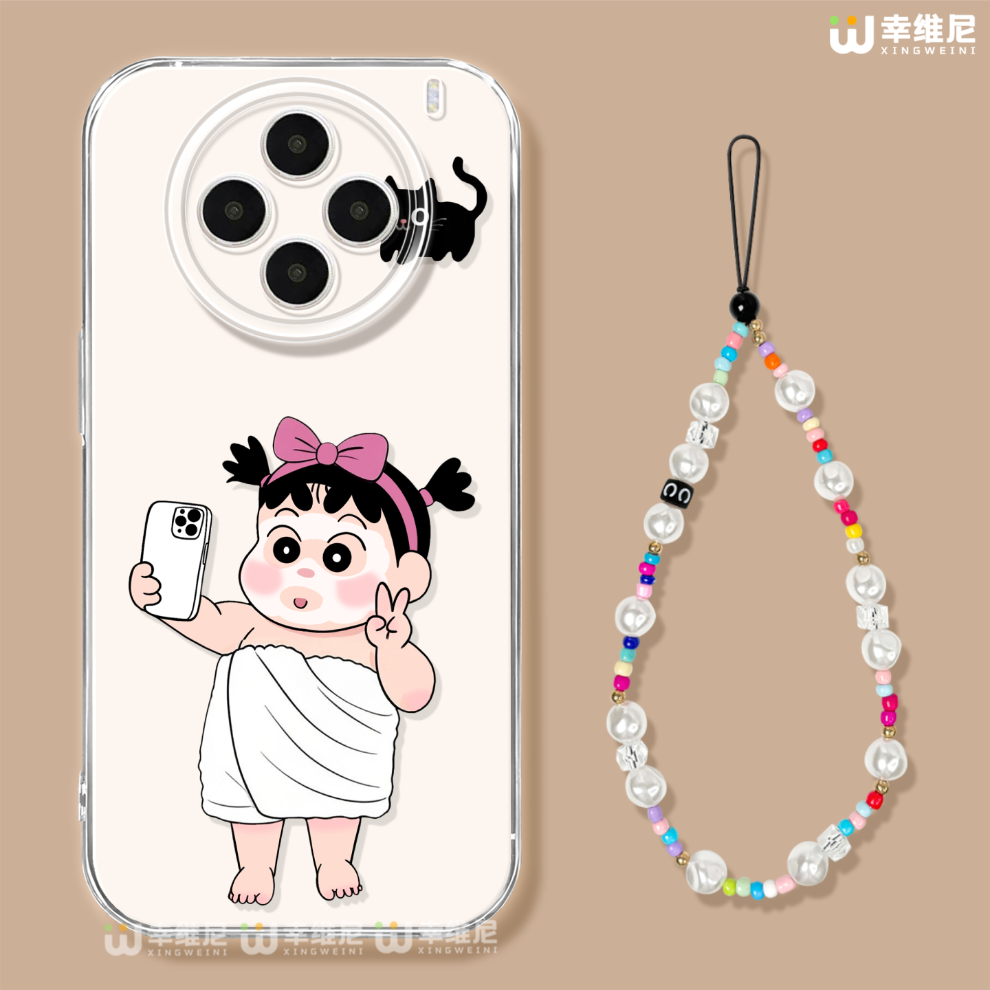 适用vivox300手机壳女款x200s保护套x100pro硅胶s30全包s18防摔s19新款promini蜡笔小新s20软s17外x80透明x90