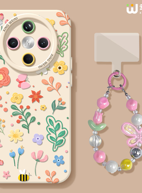 适用oppofindx9手机壳女款findx8spro保护套硅胶x7ultra全包防摔x6por新款x5可爱oppo春天碎花x8ULTRA软x7pro