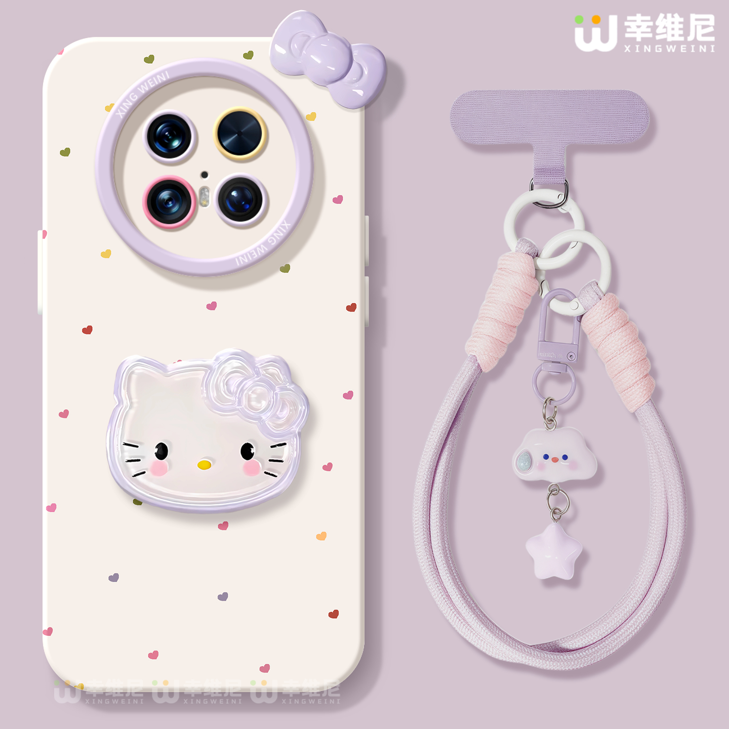 适用华为mate70pro手机壳女款mate60保护套30pro硅胶60pro+全包mate60RS防摔40por软壳meta50e高级KT猫mate70