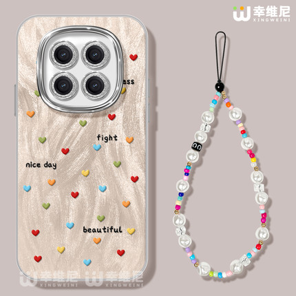 适用红米note15pro手机壳女款note14保护套小米note13防摔12pro全包镜头膜note11/10/9波点爱心turbo硬14pro