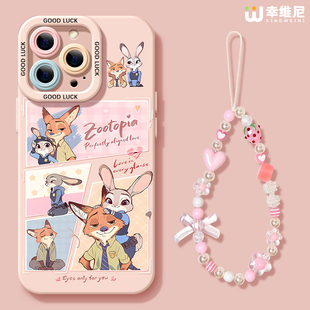 xr软se外8plus硅胶13pro尼克朱迪17Air 适用苹果17手机壳女款 iphone16pro保护套15plus全包14promax防摔11