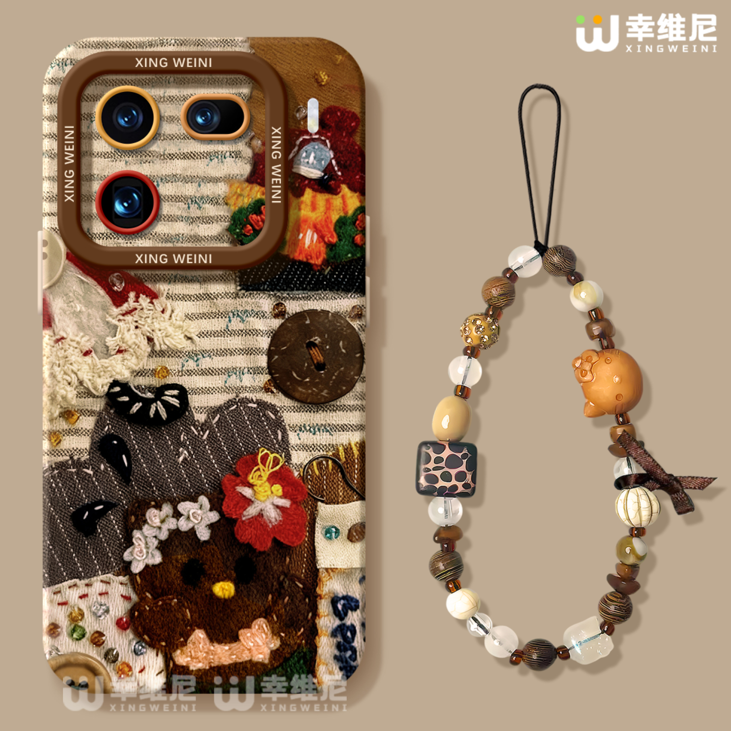 适用iqoo15手机壳女款iqoo13pro保护套硅胶12全包防摔vivo爱酷neo9pro+软10s外7se竞速iqoo8咖色小猫neo11pro