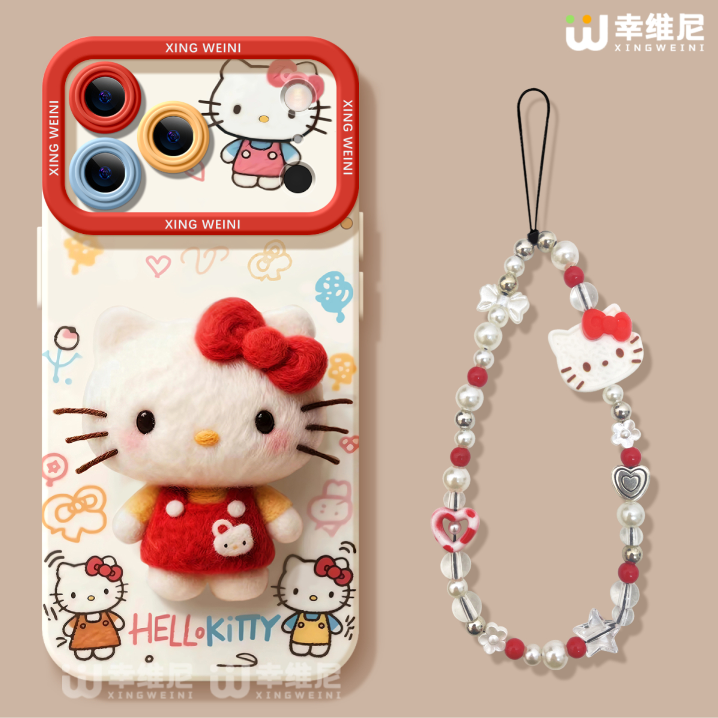 适用苹果17pro手机壳女iphone16保护套15plus全包14promax防摔11/12软17air外8plus硅胶13pro可爱凯蒂猫xsmax