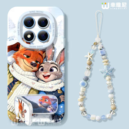 适用红米note15pro手机壳秋冬note14尼克小米note13硅胶Turbo4疯狂动物城112pro全包note10软11朱迪12turbo外