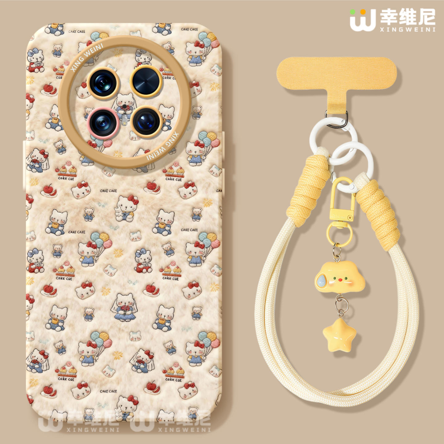 适用华为mate80pro手机壳女mate60保护套30pro硅胶pro全包mate60RS防摔40por软壳meta50e满屏凯蒂猫mate70air