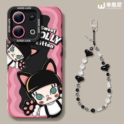 适用opporeno15手机壳女款reno13pro保护套11全包9pro硅胶9/8/6防摔reno7se高级oppo软壳12pro可爱莫莉reno14