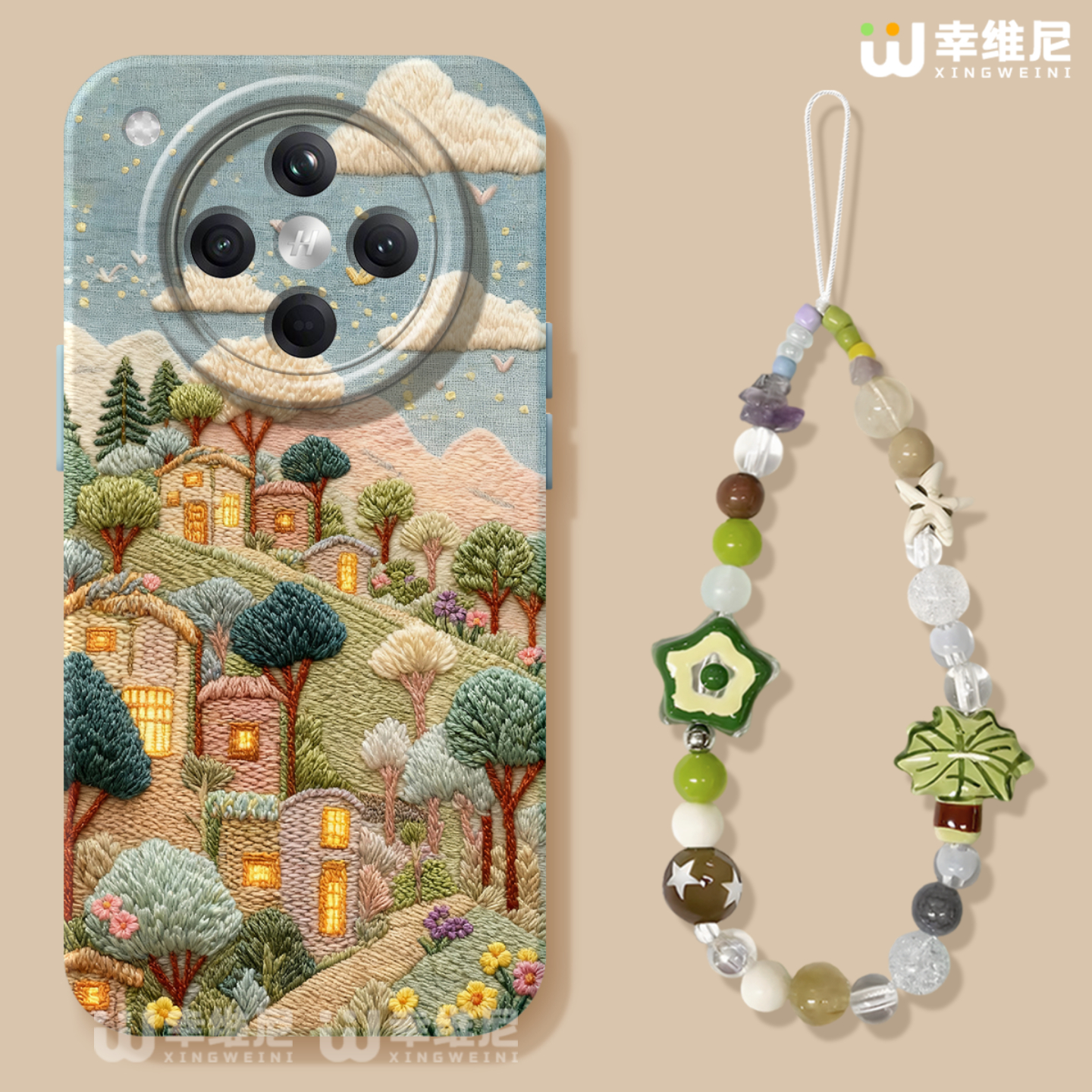 适用oppofindx9手机壳女findx8spro保护套手绳硅胶x7ultra全包防摔x6新款x5高级oppo童话屋x8ULTRA软k13turbo