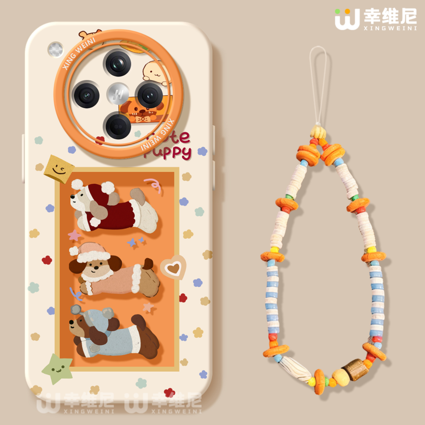 适用oppofindx9手机壳女款findx8spro保护套硅胶x7ultra全包防摔x6新款x5卡通oppo圣诞小狗x8ULTRA软k13turbo