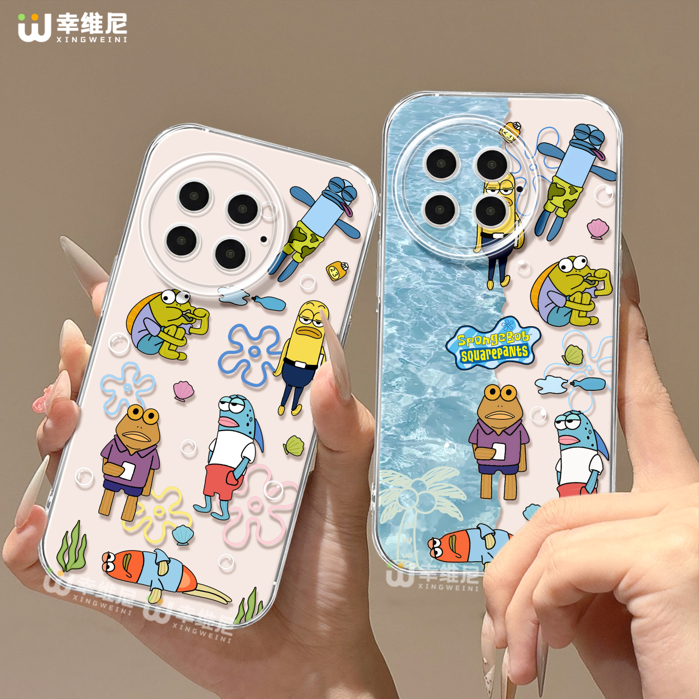 适用一加ace5手机壳女款1+13保护套男硅胶一加15全包ace4防摔12pro透明9r比奇堡ace3新款1+10pro软壳11竞速版