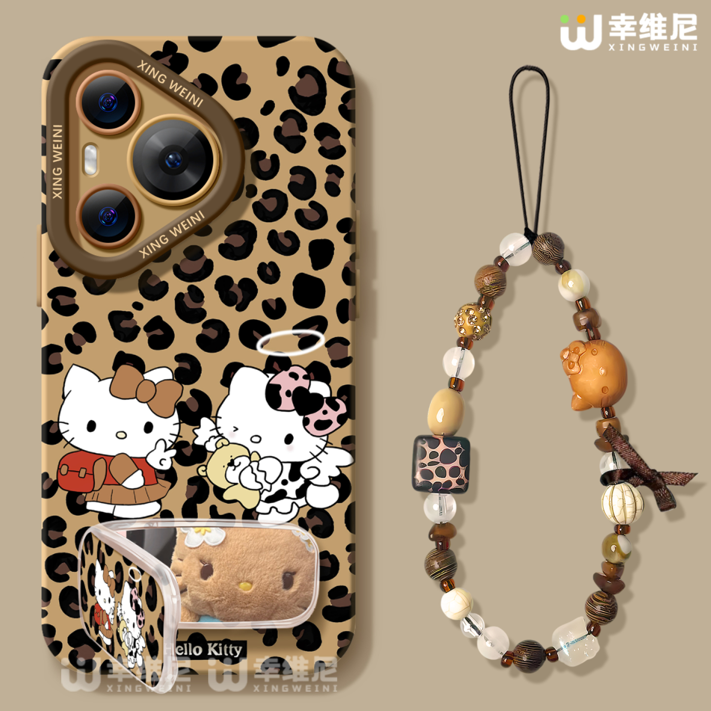适用华为Pura80手机壳女款pura70pro保护套p40新款ultra硅胶30防摔50pro全包p70棕色kt猫p60art软p50外p80pro