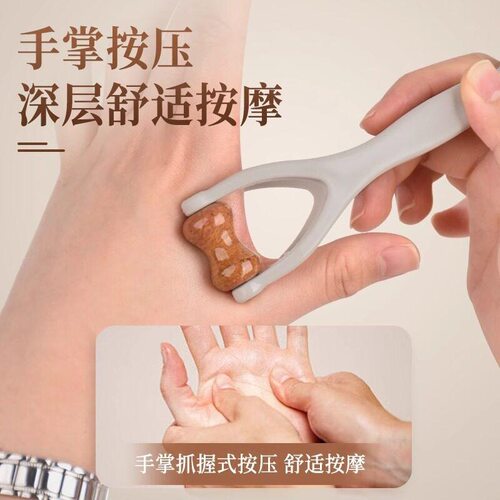 手关节天然云工匠器材日式疲劳砭石手指按摩器珠训练器滚轮点穴