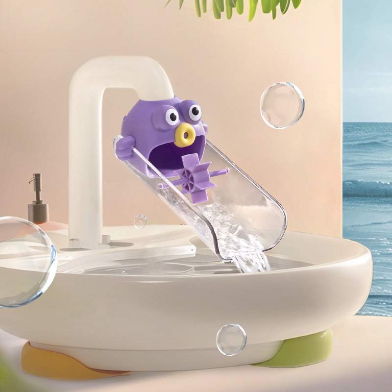 水龙头延伸器防溅水神器宝宝洗手卡通可爱儿童通用硅胶加长延长器