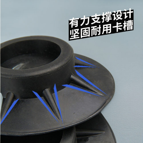 防滑底座洗滚筒洗衣机吸盘脚垫硅胶桌脚增高垫减震稳固支架固定脚